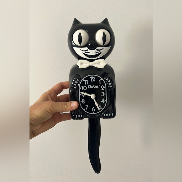 kit cat clock Accents Original Kit Kat Klock Battery Black Cat